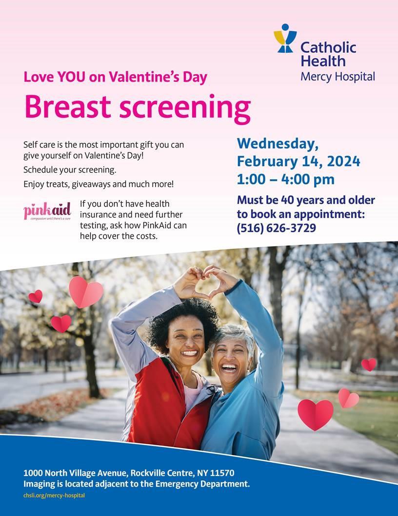 Mercy Hospital Breast Screening - Feb 14