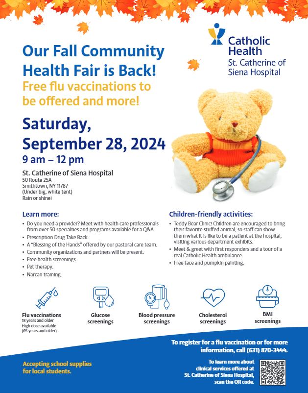 SCSH Fall Community Health Fair