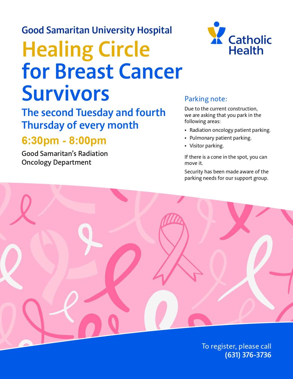 Good Samaritan University Hospital breast cancer support group