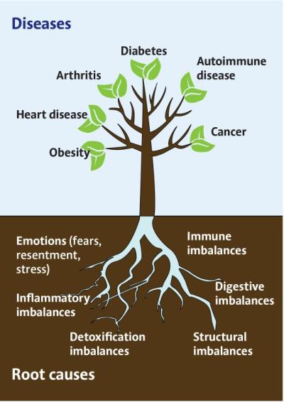 integrative medicine diseases infographic