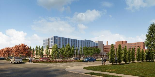 Patient Care Pavilion rendering