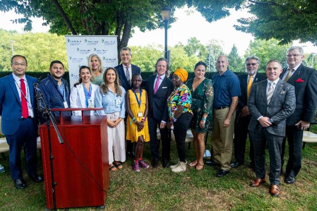 Gift of Life press conference attendees