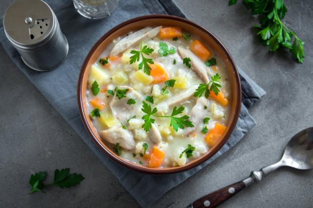 cream of turkey soup