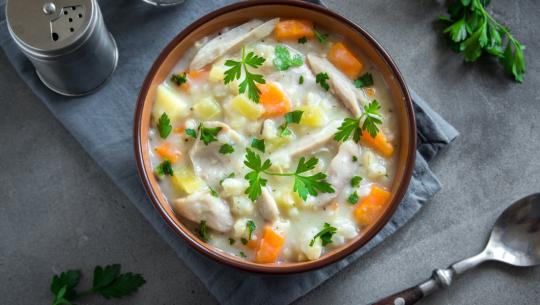 cream of turkey soup