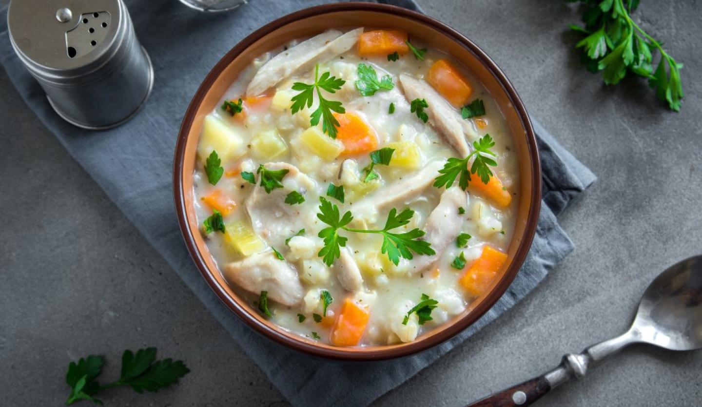 cream of turkey soup