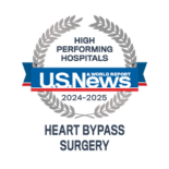 US News high performing badge heart bypass surgery