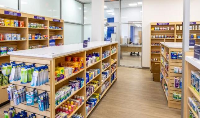 The full service pharmacy, located within Catholic Health Ambulatory & Urgent Care at Centereach.