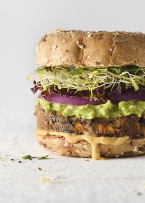 veggie burger